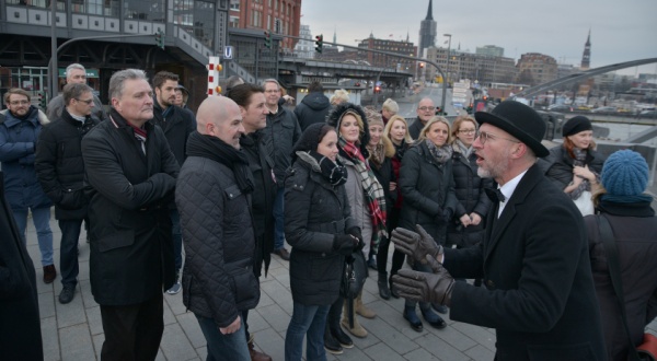 Stadtführung englisch in Hamburg